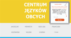 Desktop Screenshot of cjo.waw.pl