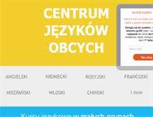 Tablet Screenshot of cjo.waw.pl